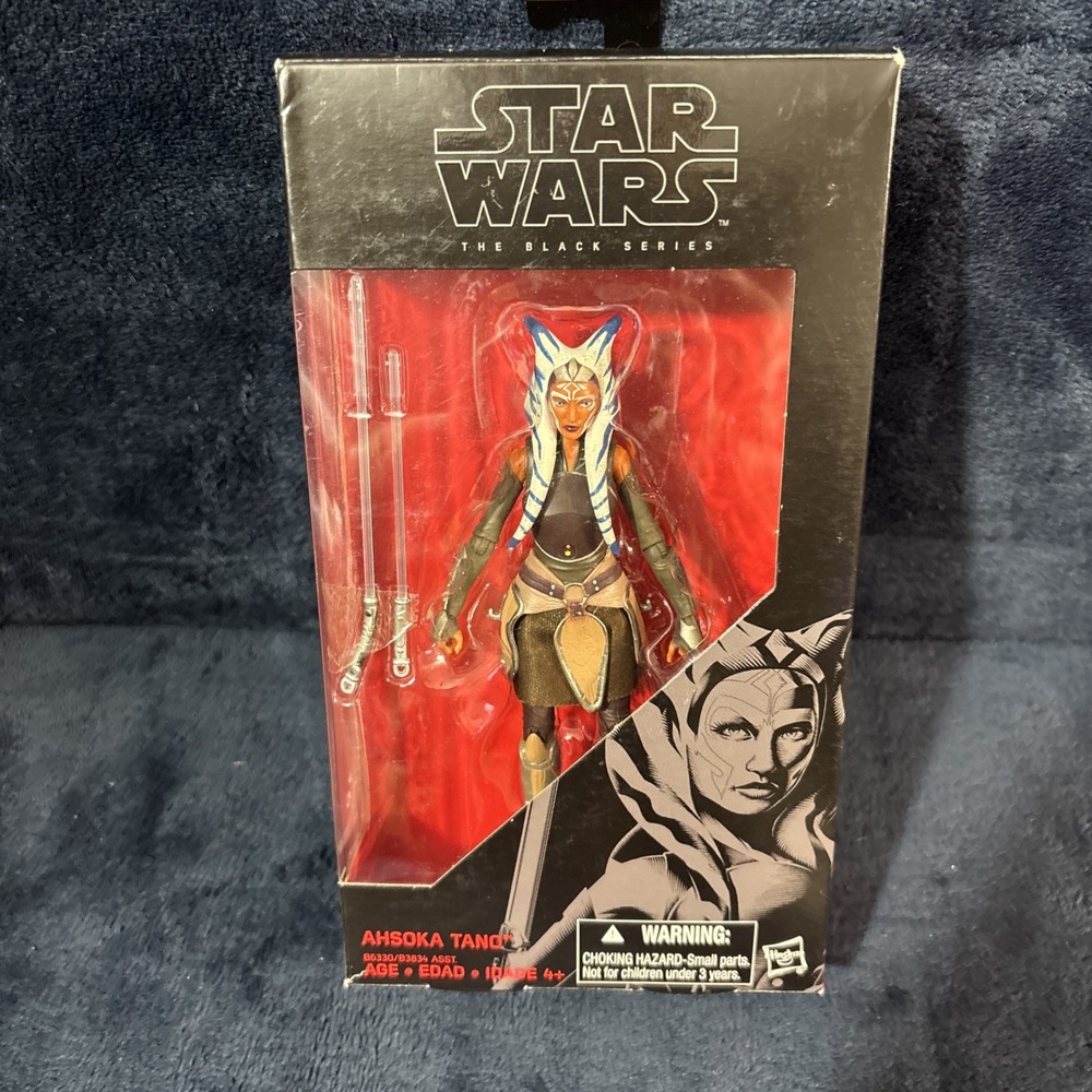 Star Wars The Black Series 6" Ahsoka Tano #20 Red Box B6330 Open Box